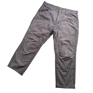 Ridgecut Toughwear Work Pants Mens 40x29 Grey Ripstop Utility Cargo Tactical